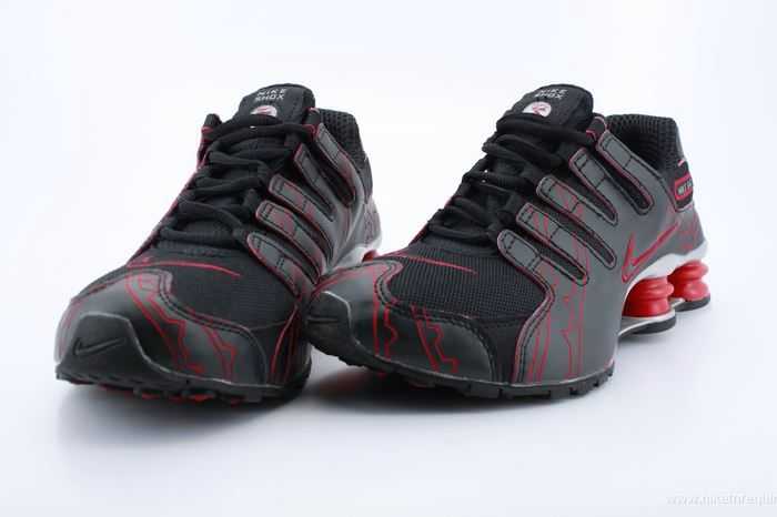 rouge et noir shox nz chaussures (3)